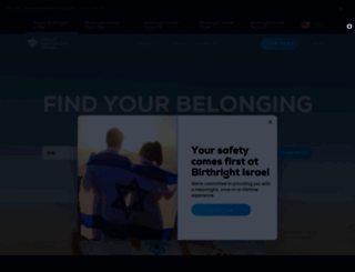 birthrightisrael.com screenshot