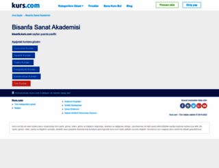 bisanfa.kurs.com screenshot