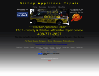 bishopappliancerepair.com screenshot