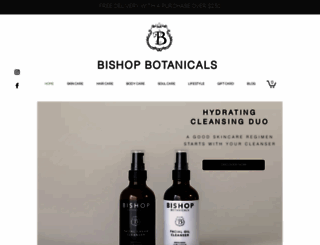bishopbotanicals.com screenshot