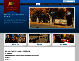 bishopca.adventistschoolconnect.org screenshot