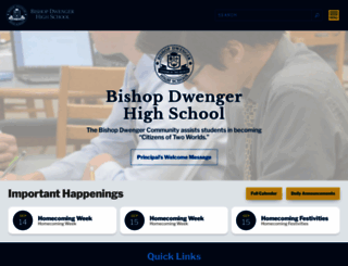 bishopdwenger.com screenshot