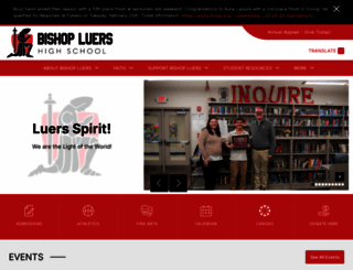 bishopluers.org screenshot