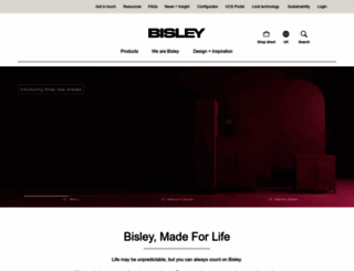 bisley.com screenshot
