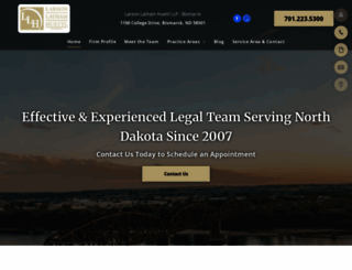bismarcklaw.com screenshot