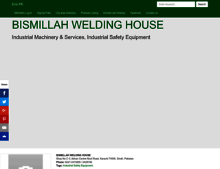 bismillahweldinghouse.enic.pk screenshot