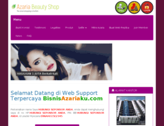 bisnisazariaku.com screenshot