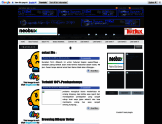 bisnisonlinebaru2009.blogspot.com screenshot