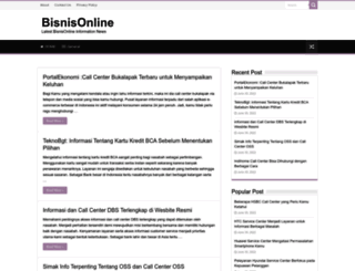 bisnisonlinez.com screenshot