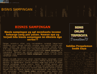 bisnissampingans.webs.com screenshot