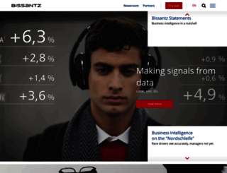 bissantz.com screenshot