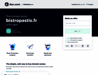 bistropastis.fr screenshot