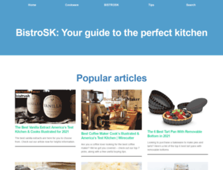 bistrosk.com screenshot