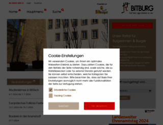 bitburg.de screenshot