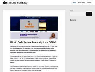 bitcoin-code.eu screenshot