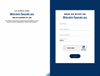 bitcoin-faucet.eu screenshot