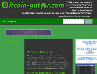 bitcoin-gator.com screenshot