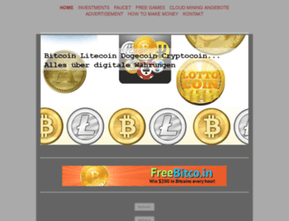 bitcoin-litecoin-dogecoin.at screenshot