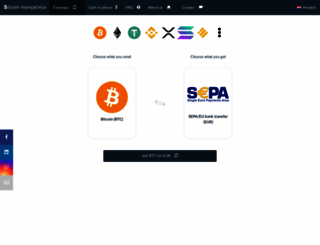 bitcoin-mjenjacnica.hr screenshot