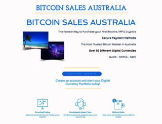 bitcoin-sales.com.au screenshot