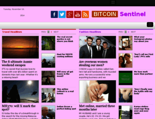 bitcoin-sentinel.com screenshot