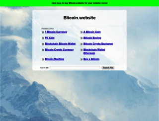 bitcoin.website screenshot