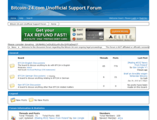 bitcoin24-support.boards.net screenshot