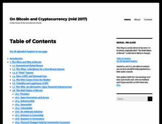 bitcoinandcrypto.wordpress.com screenshot