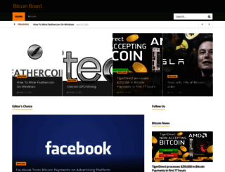 bitcoinboard.net screenshot