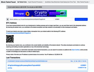 bitcoinfaucet.uo1.net screenshot