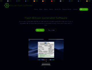 bitcoinflashsoftware.com screenshot