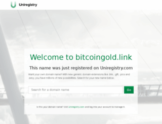 bitcoingold.link screenshot