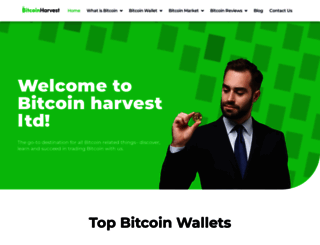 bitcoinharvestltd.com screenshot