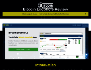 bitcoinloophole.review screenshot