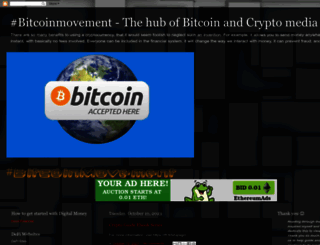 bitcoinmovement.blogspot.com.au screenshot