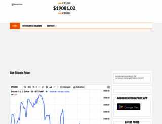 bitcoinprice.net screenshot