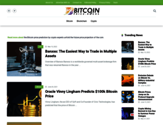 bitcoinprice.rocks screenshot