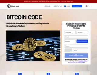 bitcoinscodepro.com screenshot