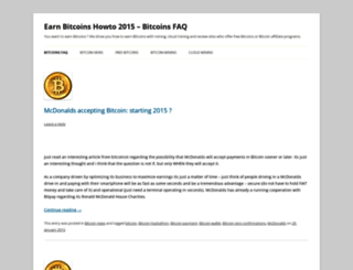 bitcoinsfaq.wordpress.com screenshot