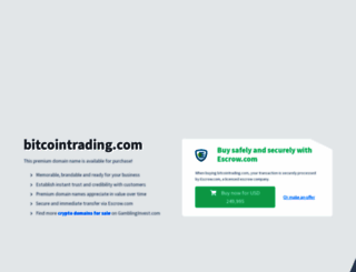 bitcointrading.com screenshot