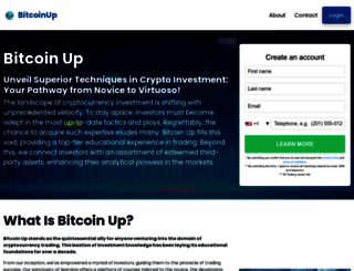 bitcoinupapp.com screenshot