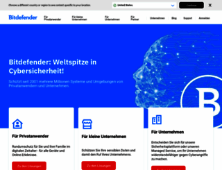 bitdefender.de screenshot