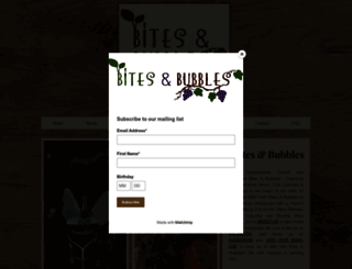 bitesbubbles.com screenshot