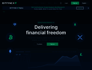 bitfinex.com screenshot