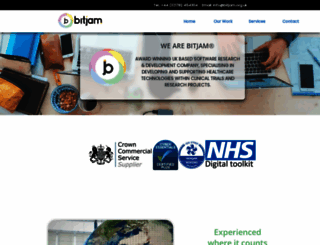 bitjam.org.uk screenshot