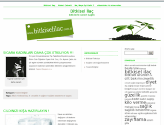bitkiselilac.com.tr screenshot