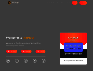 bitplaytoken.com screenshot