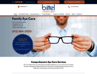 bittelvisioncare.com screenshot
