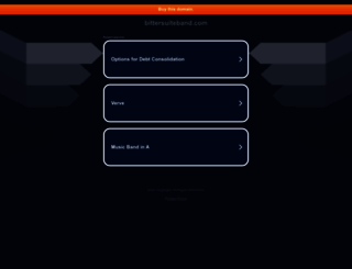bittersuiteband.com screenshot