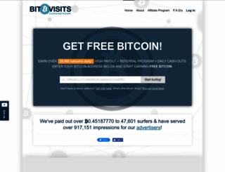 bitvisits.com screenshot